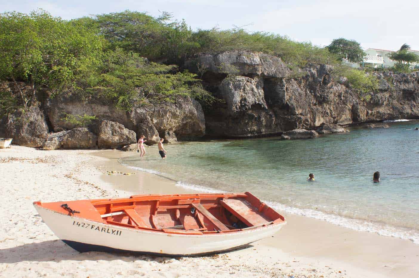 Curacao lagun strand