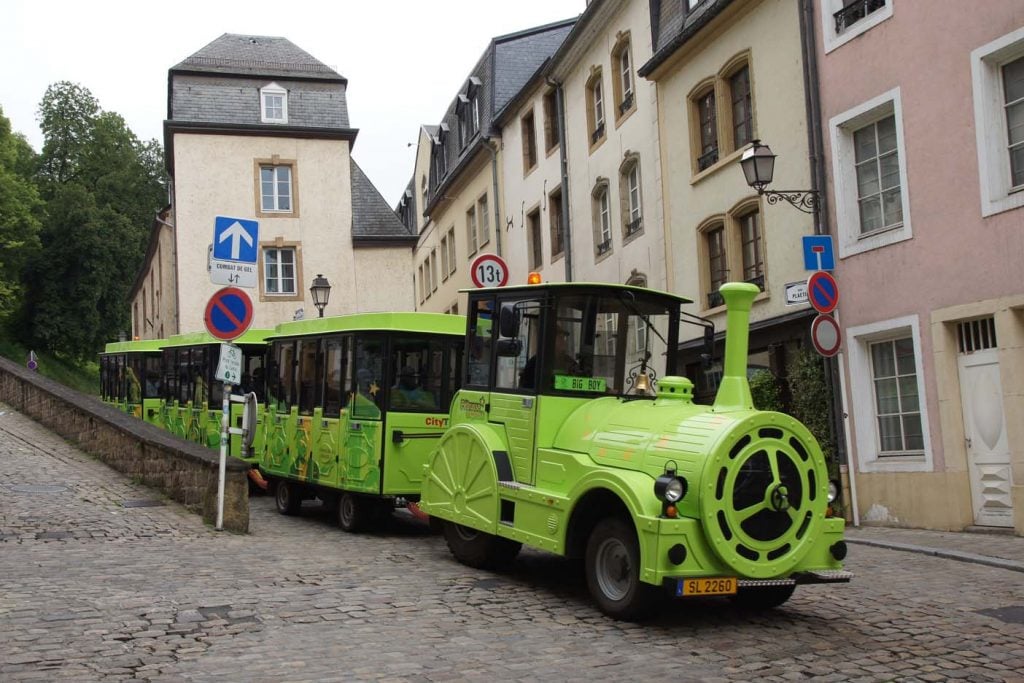 treintje luxemburg stad