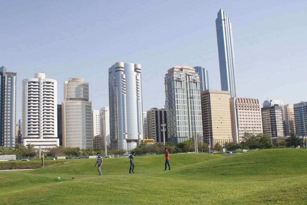 Abu dhabi corniche