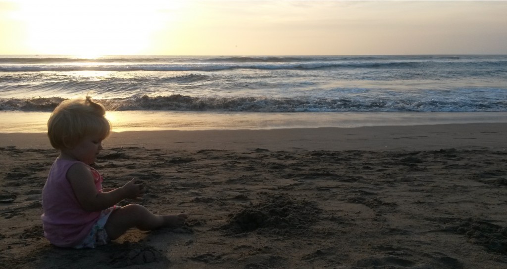 Het strand van Bali, een kinderparadijs! 