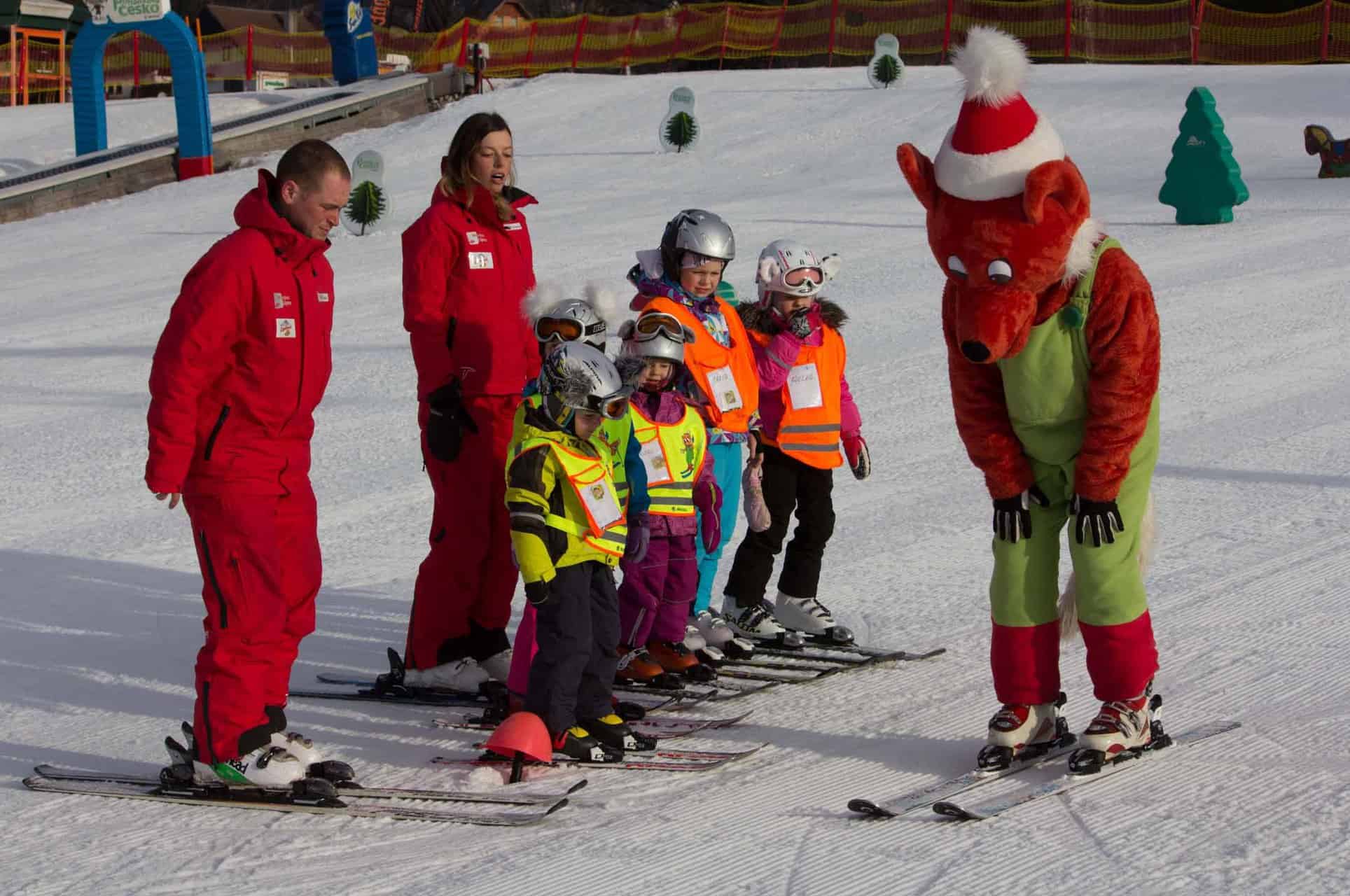 wintersportgebieden met kinderen