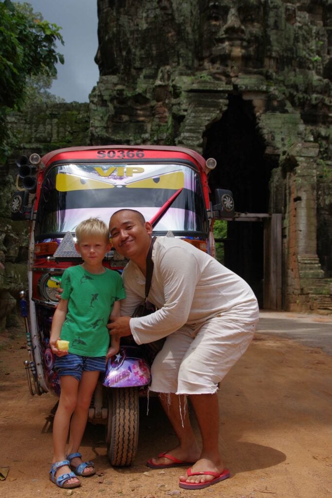 Angkor met kinderen