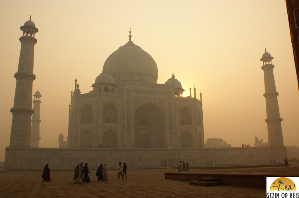 Zonsopkomst Taj Mahal