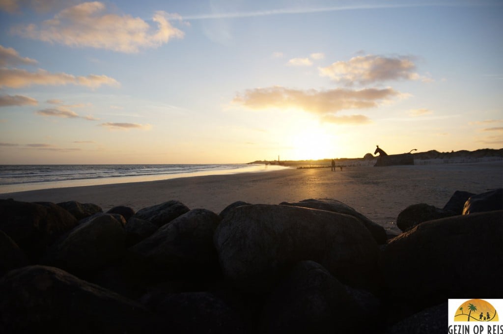 blavand zonsondergang