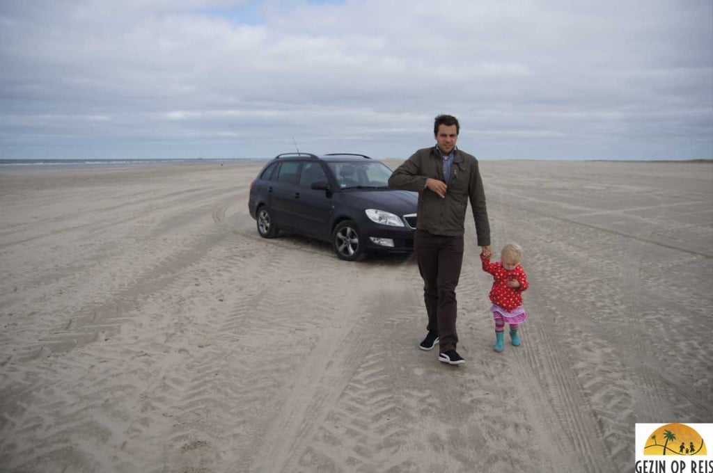 rijden op strand