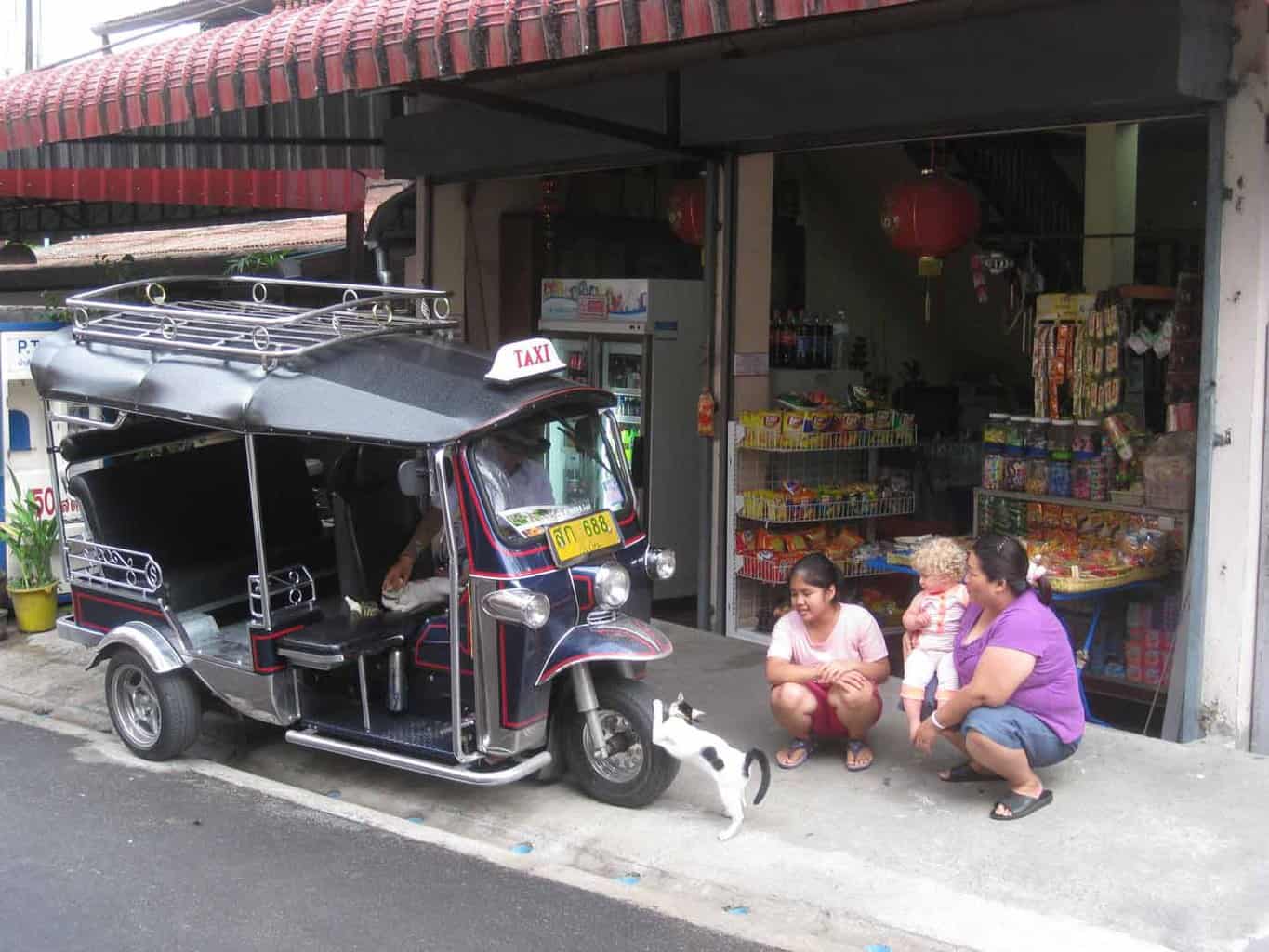 fietstocht Thailand