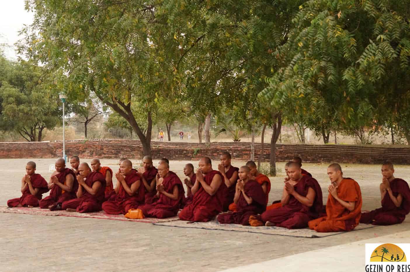 bagan alotawpyi gu hpaya zonsondergang