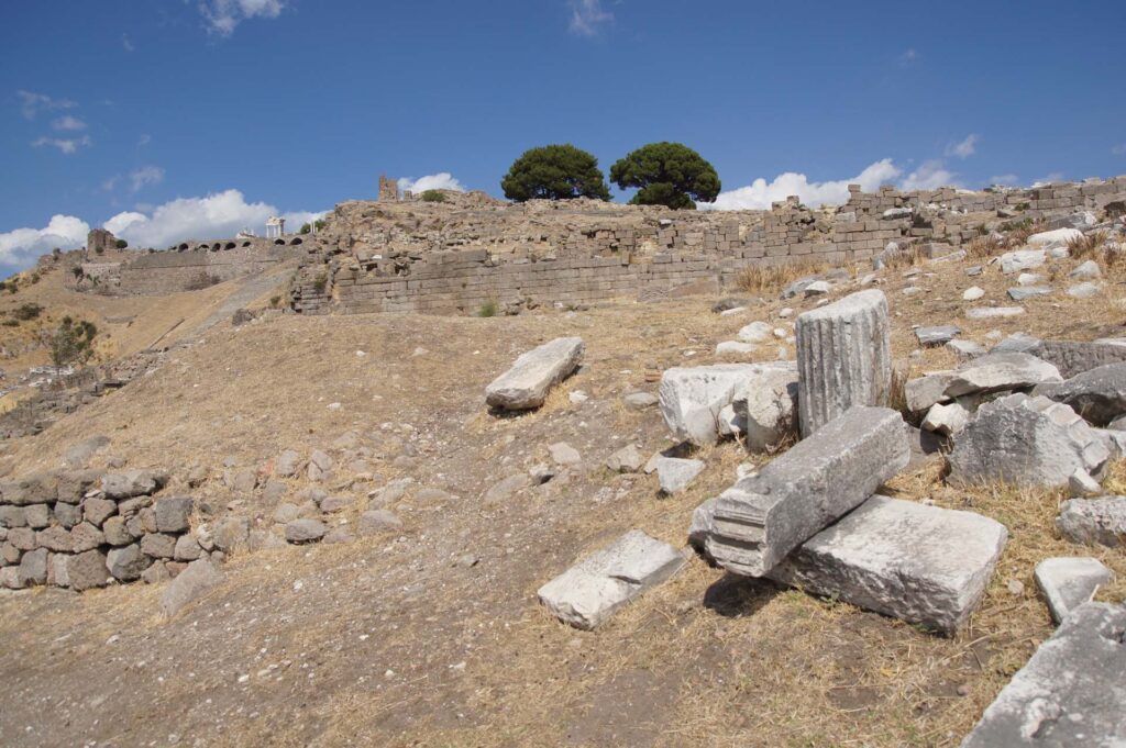 Bergama romeinse stad