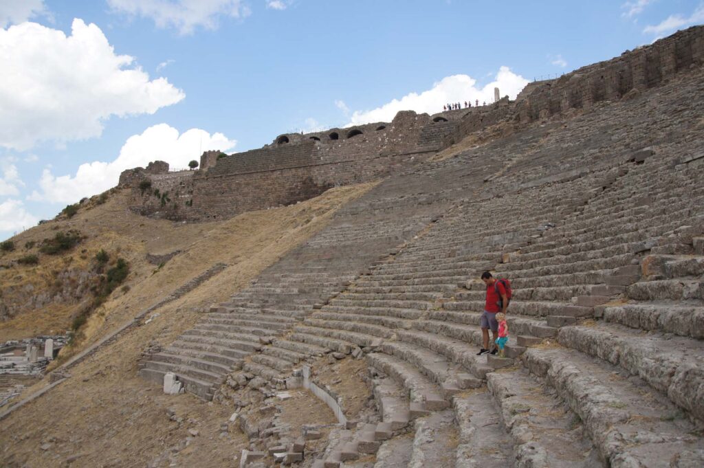 Bergama romeinse stad