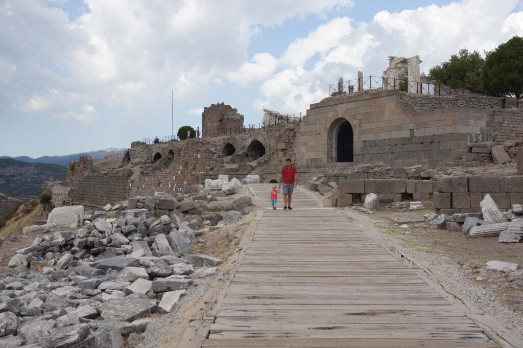 Bergama romeinse stad