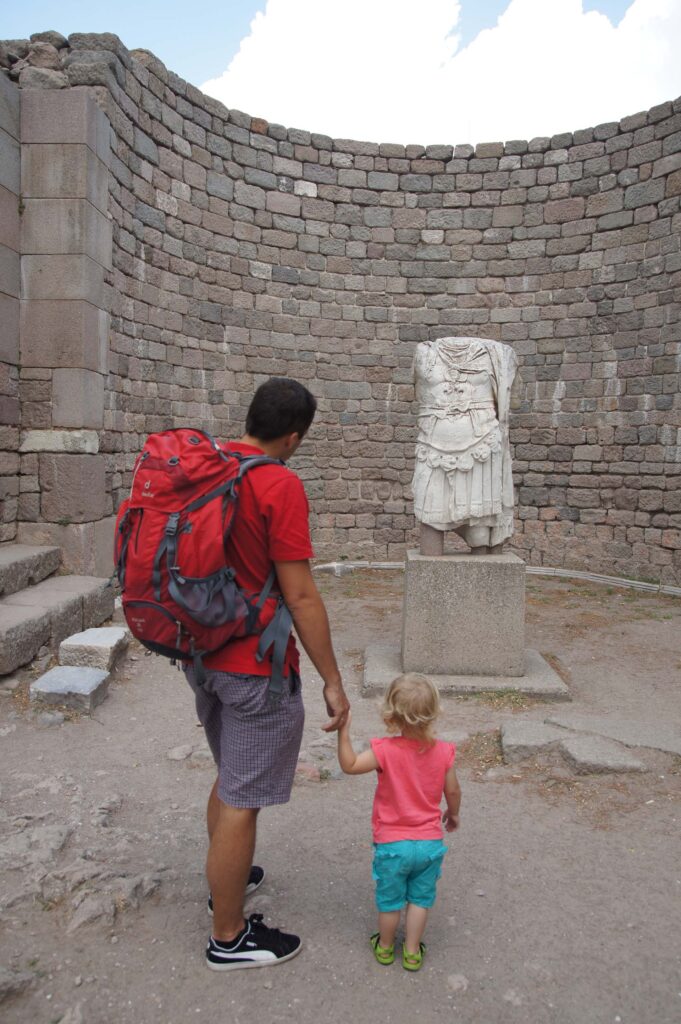 Bergama romeinse stad