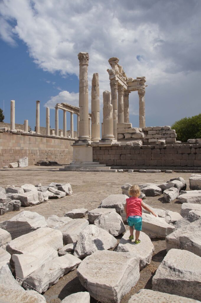 Bergama romeinse stad