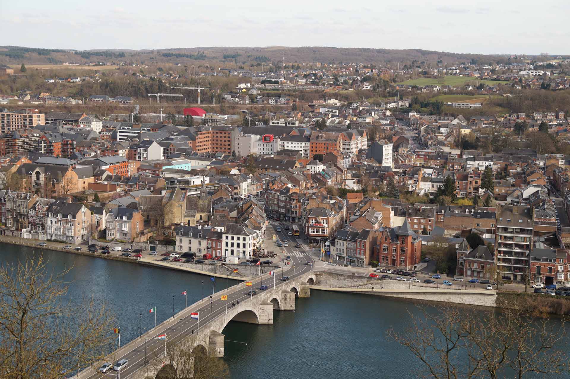 namen citadel uitzicht stad