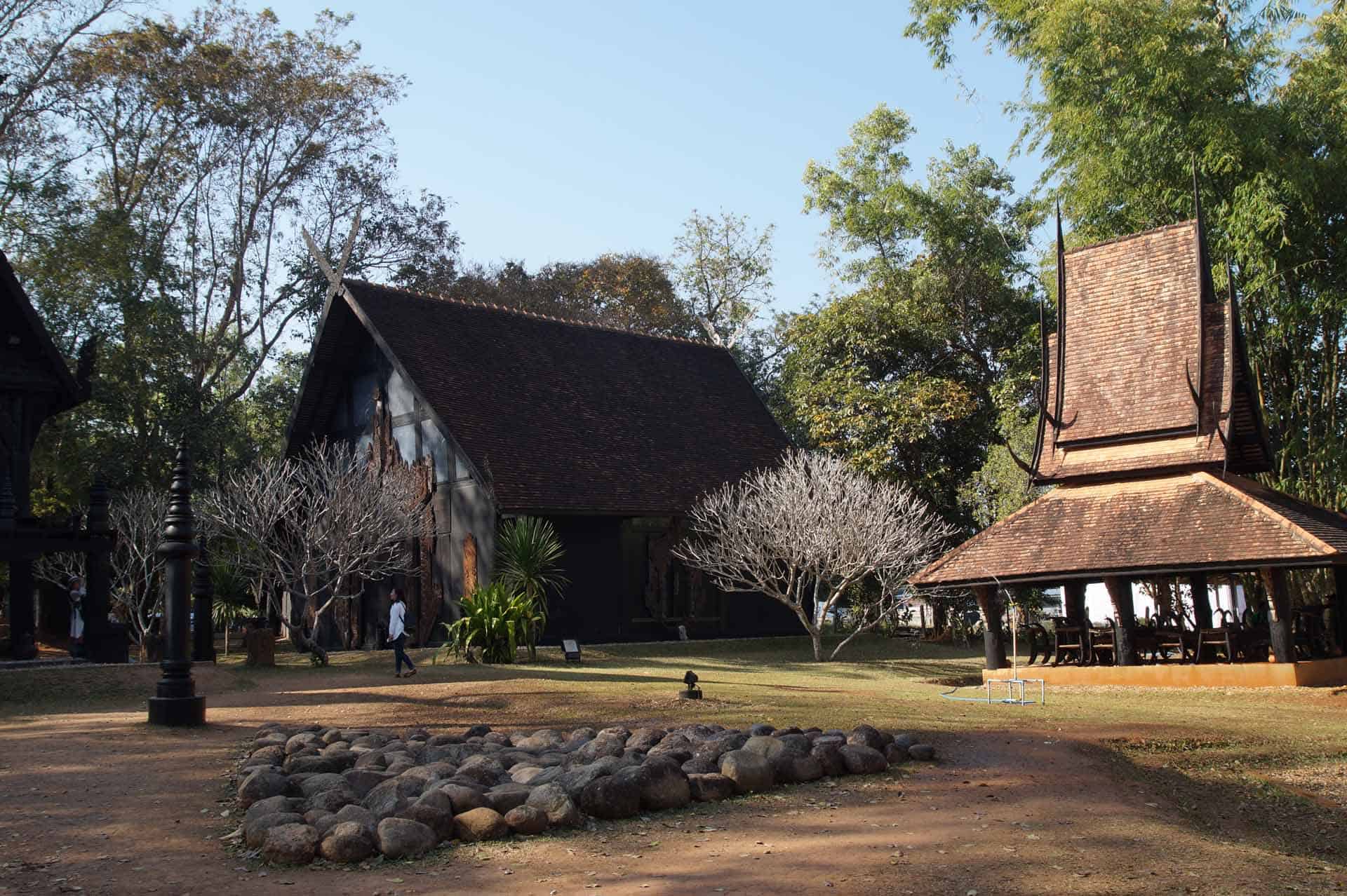 zwarte huis chiang rai Thailand