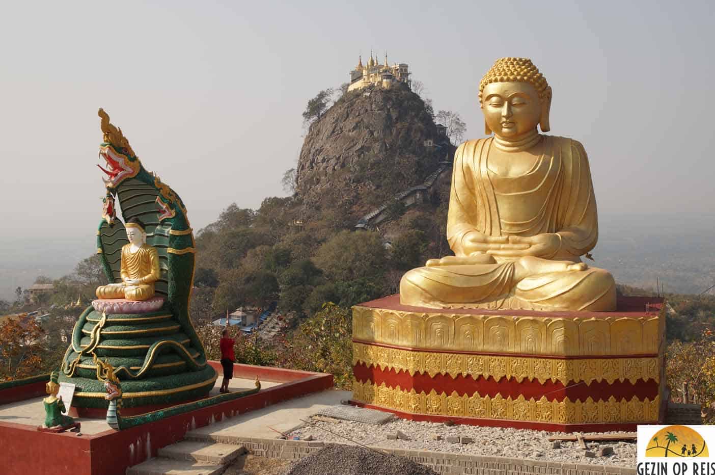 dagtrip naar Mount Popa