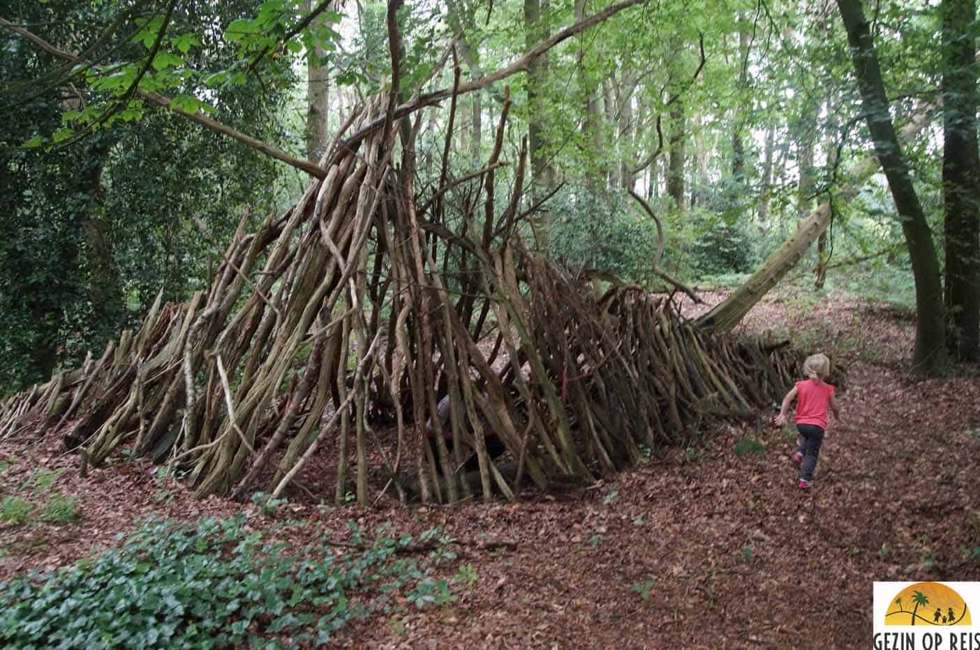 huisje in het bos