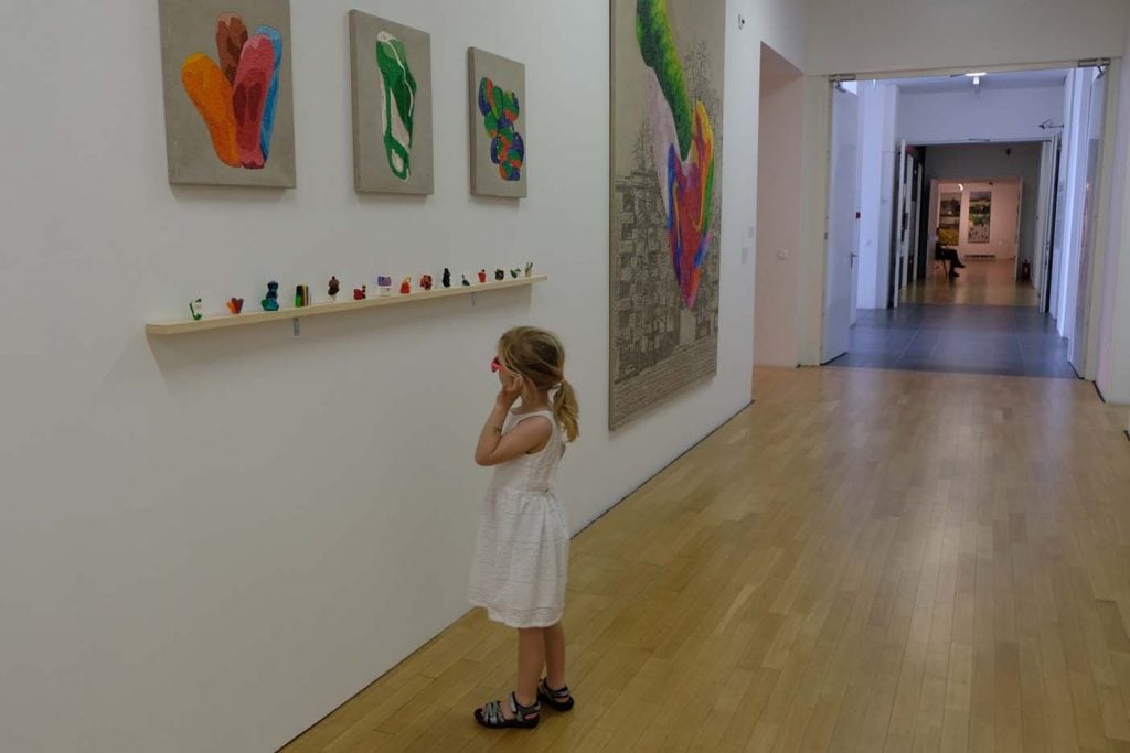 ljubljana met kinderen moderne kunst