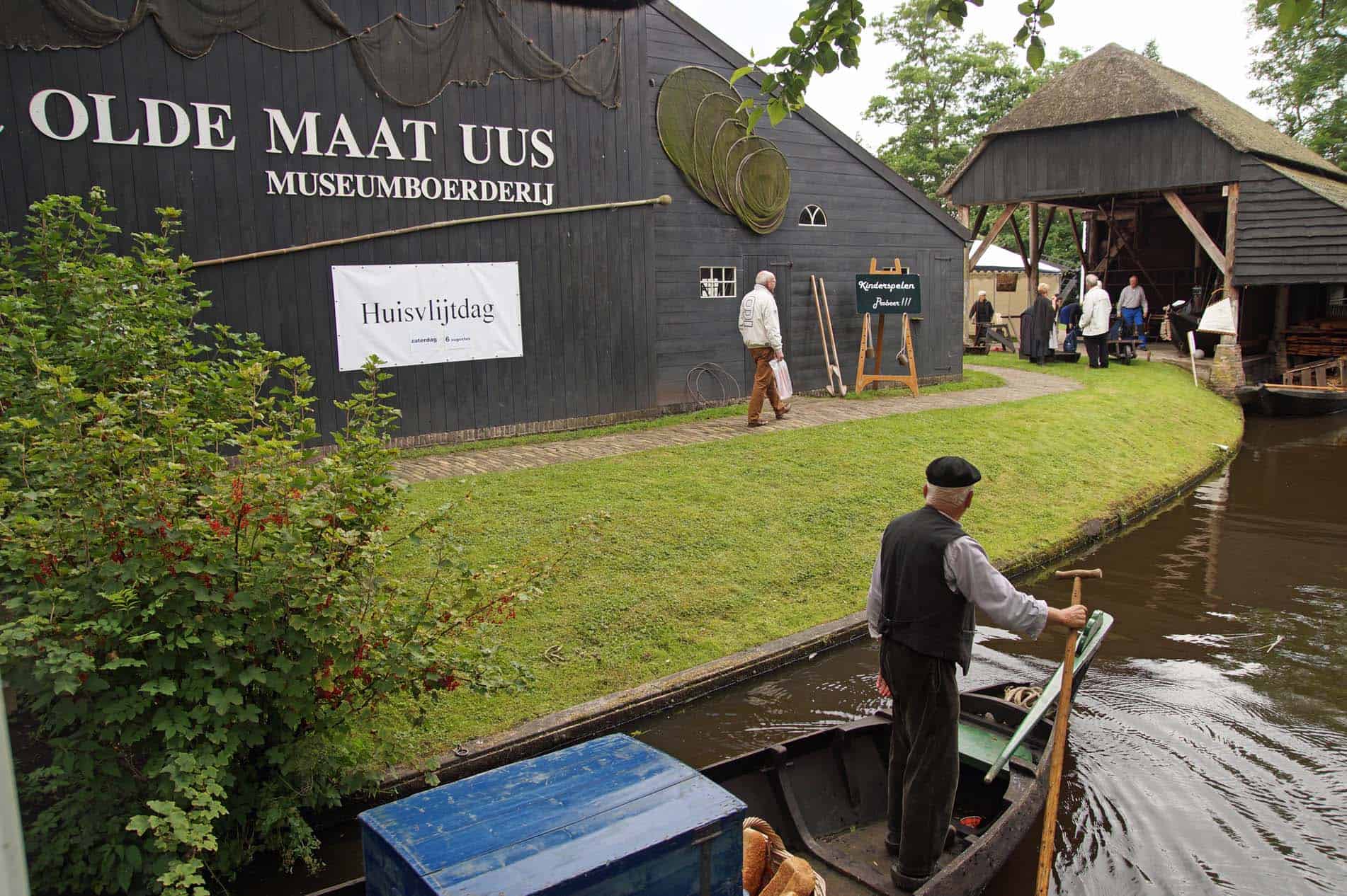 Giethoorn met kinderen