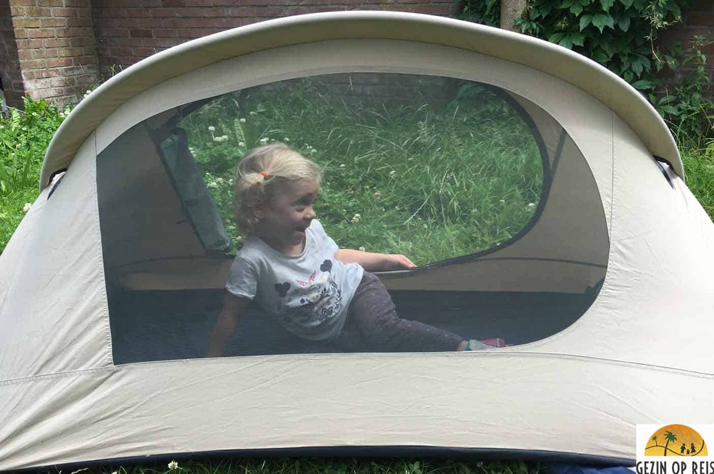 bemanning regel Dagelijks Review: Nomad kids travel bed - Gezin op Reis