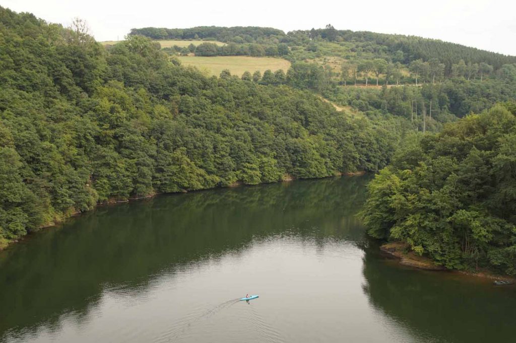 kajakken stuwmeer luxemburg