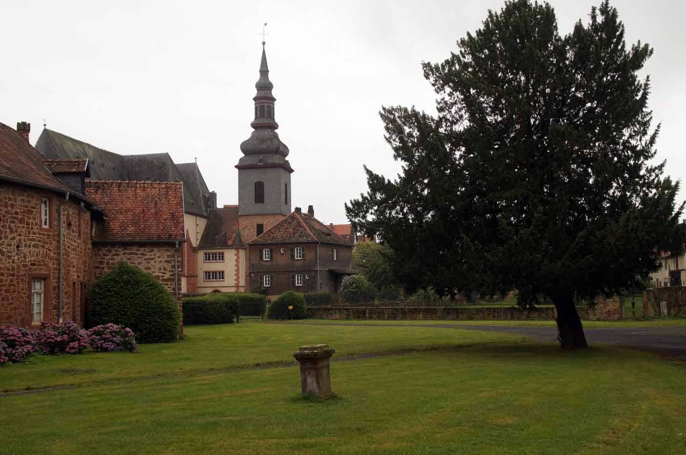 Büdingen Duitsland vakwerkstadje hessen