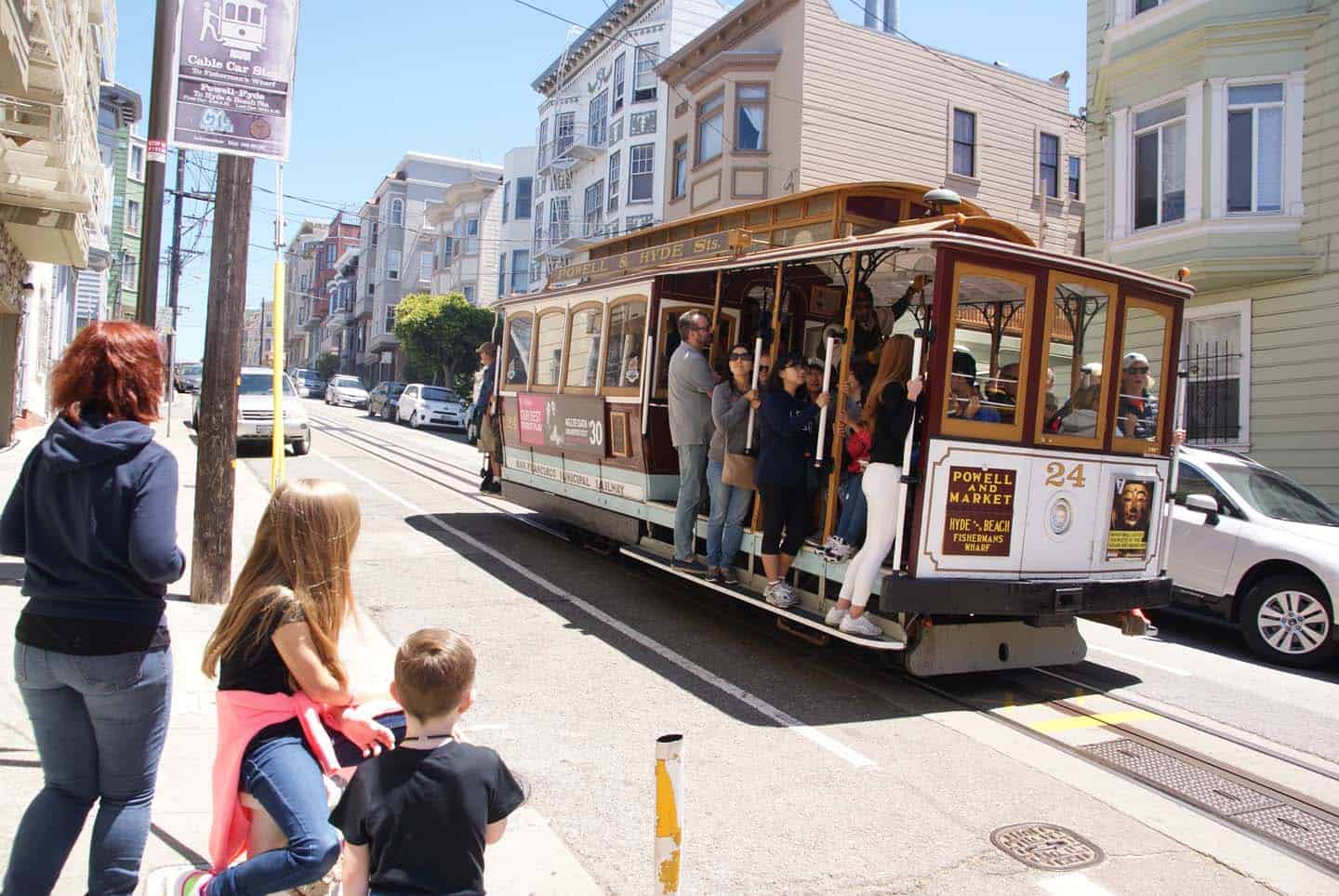 San fransisco met kinderen