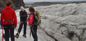 Vatnajokull gletsjerwandeling IJsland