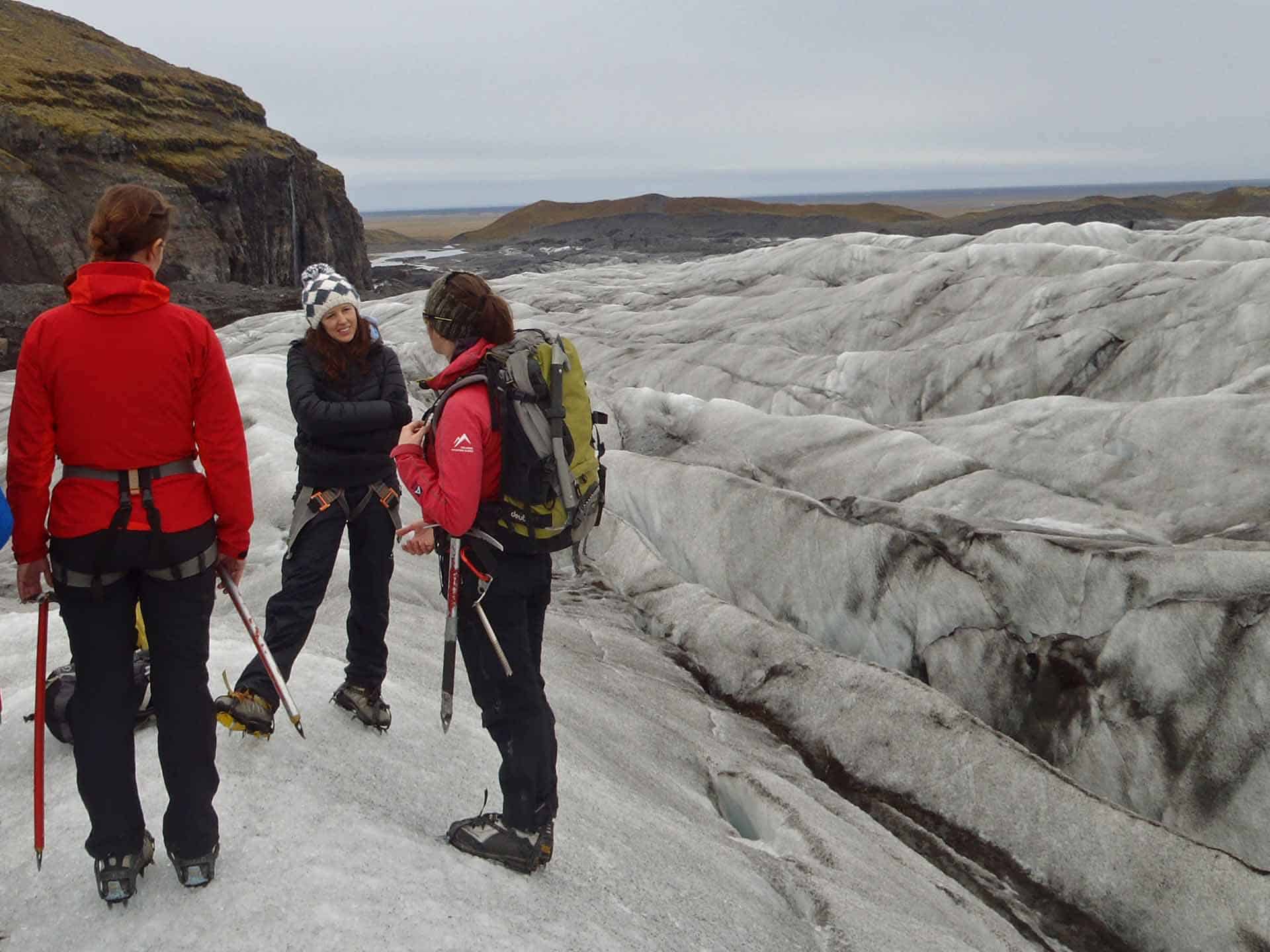 Vatnajokull gletsjerwandeling IJsland