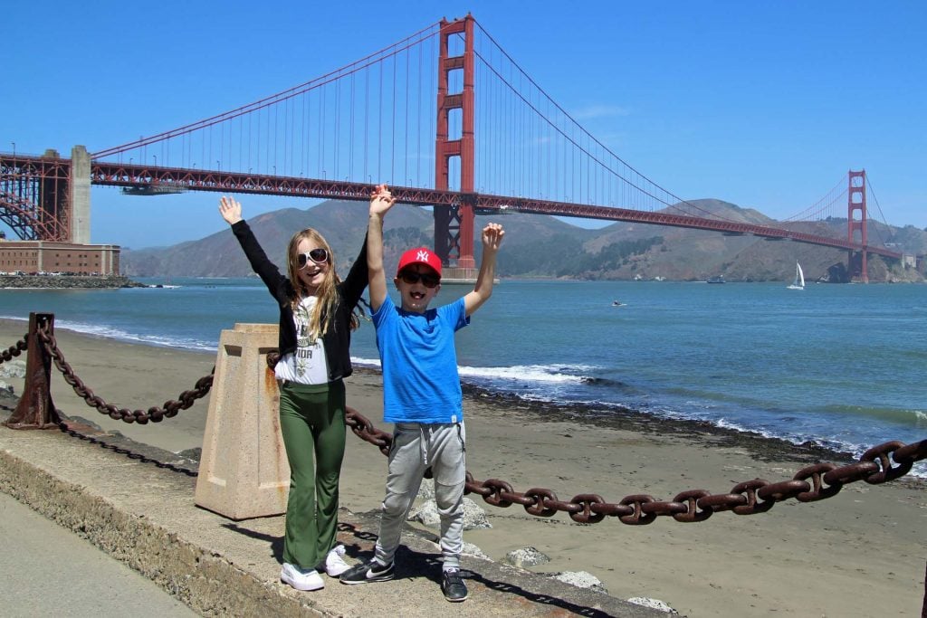 San Fransisco met kinderen