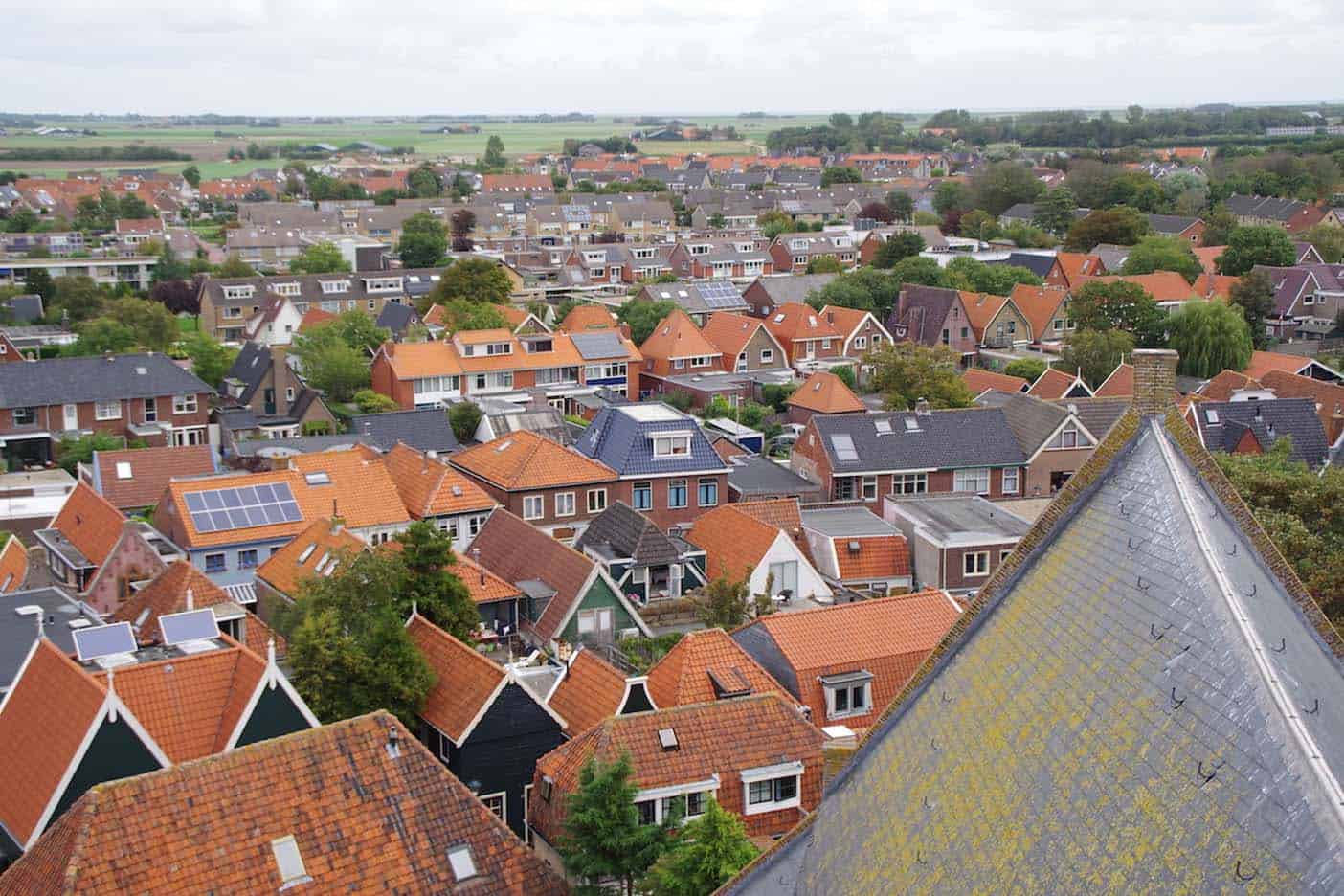 texel met kinderen kerktoren den burgh