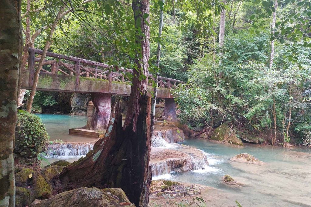 Erawan watervallen