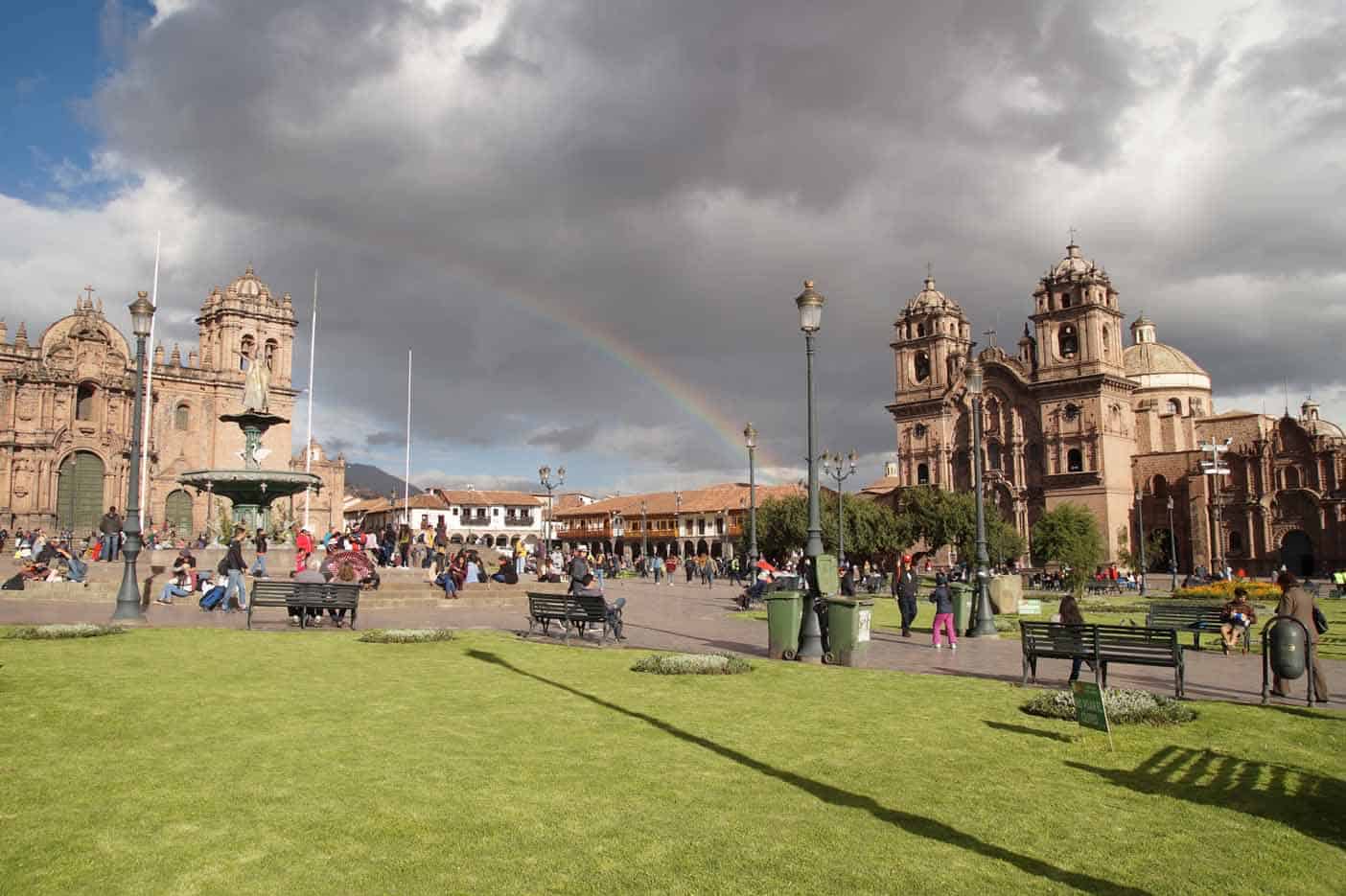 Cusco met kinderen