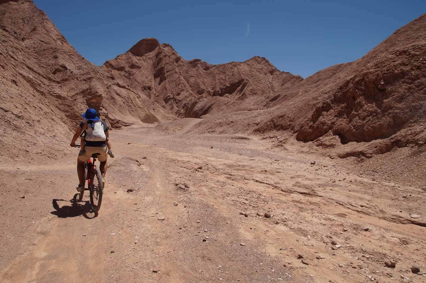 Fietsen in San Pedro de Atacama 