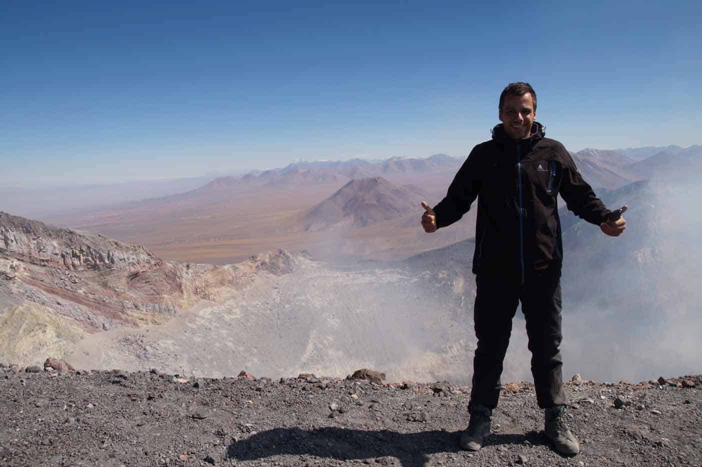 Lascar vulkaan beklimmen San pedro de atacama