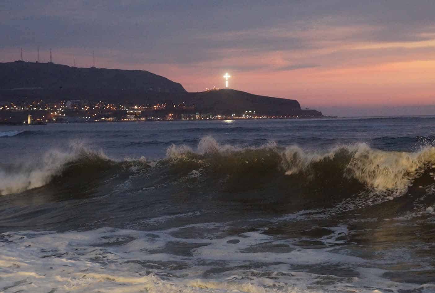 strand lima avond kruis