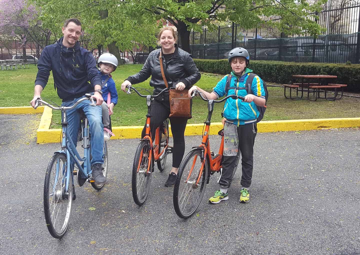 fietsen in central park