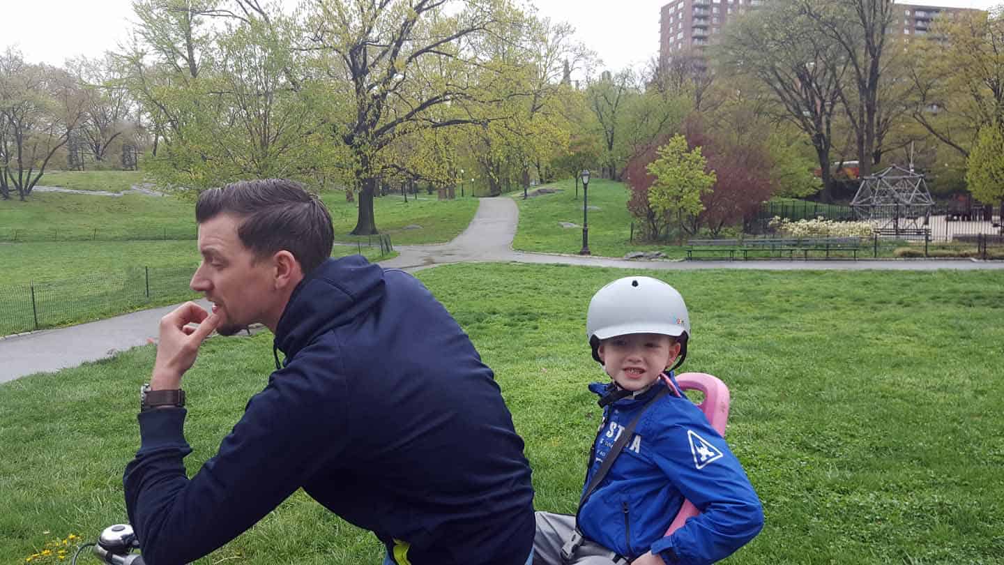 fietsen in central park