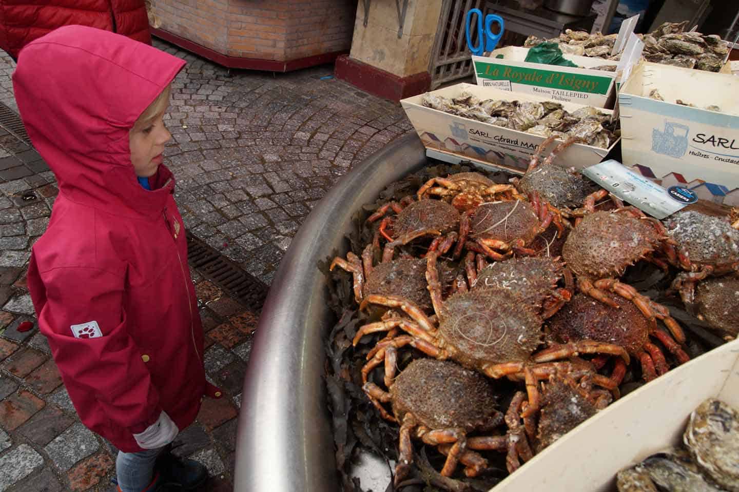 trouville sur mer vismarkt