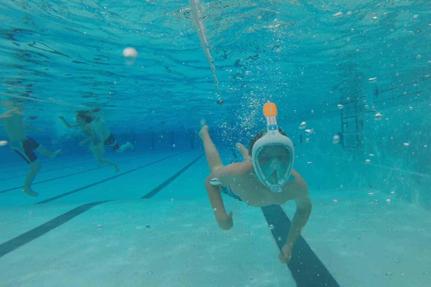 Vakantie ondersteboven oud Snorkelen was nog nooit zo fijn, het easybreath snorkelmasker - Gezin op  Reis