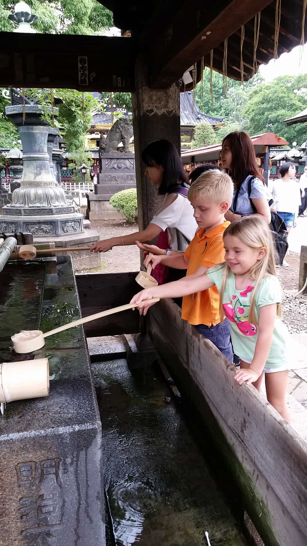 Tokyo met .kinderen