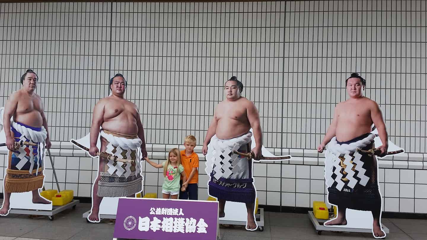 Tokyo met .kinderen