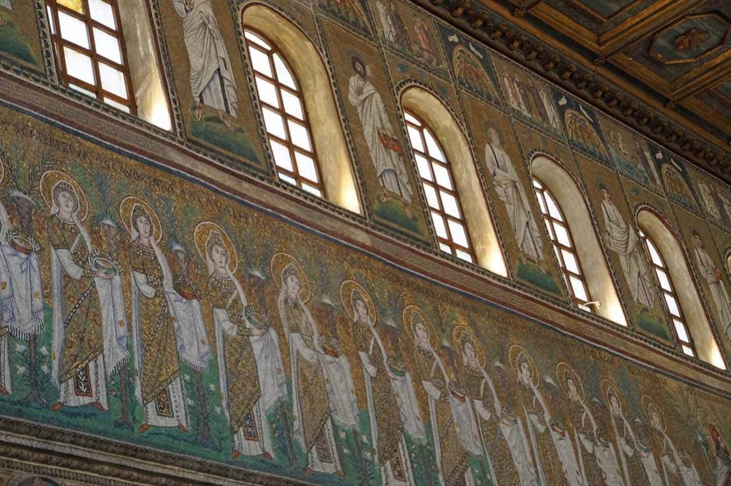 De nieuwe basiliek van Sant'Apollinare ravenna