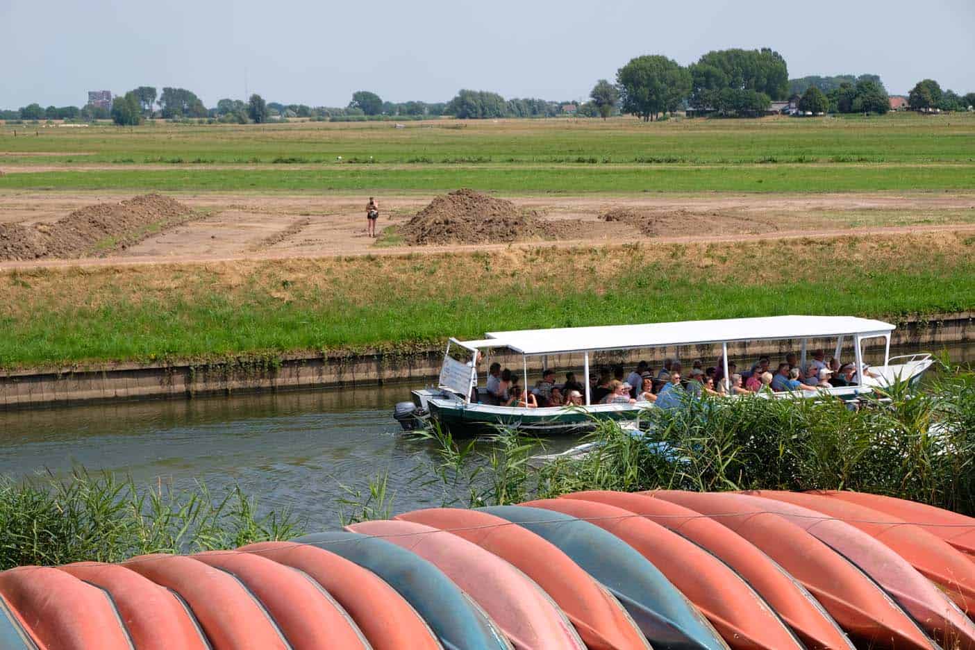 Kajakken en boottocht in Hattem