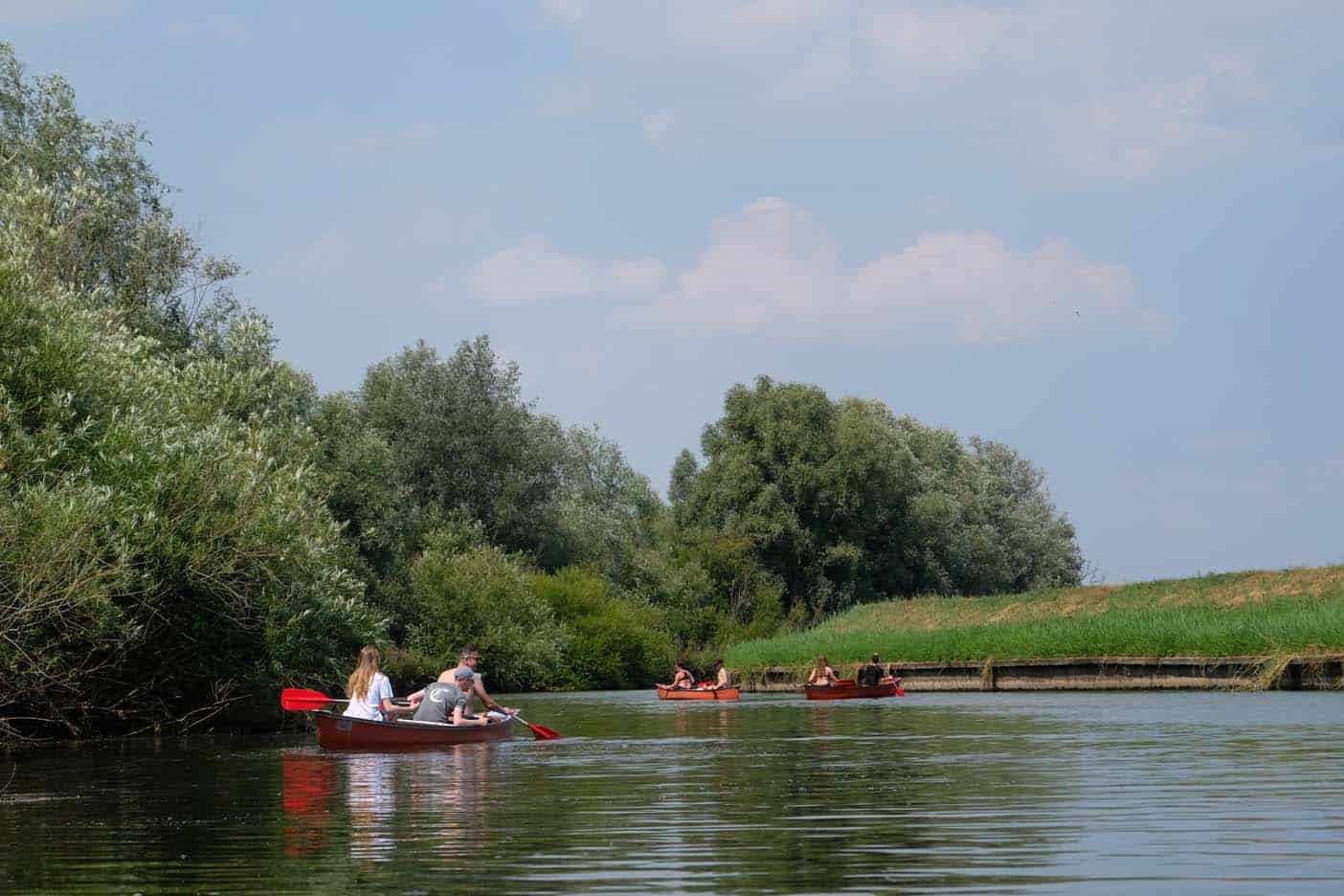 Kajakken en boottocht in Hattem