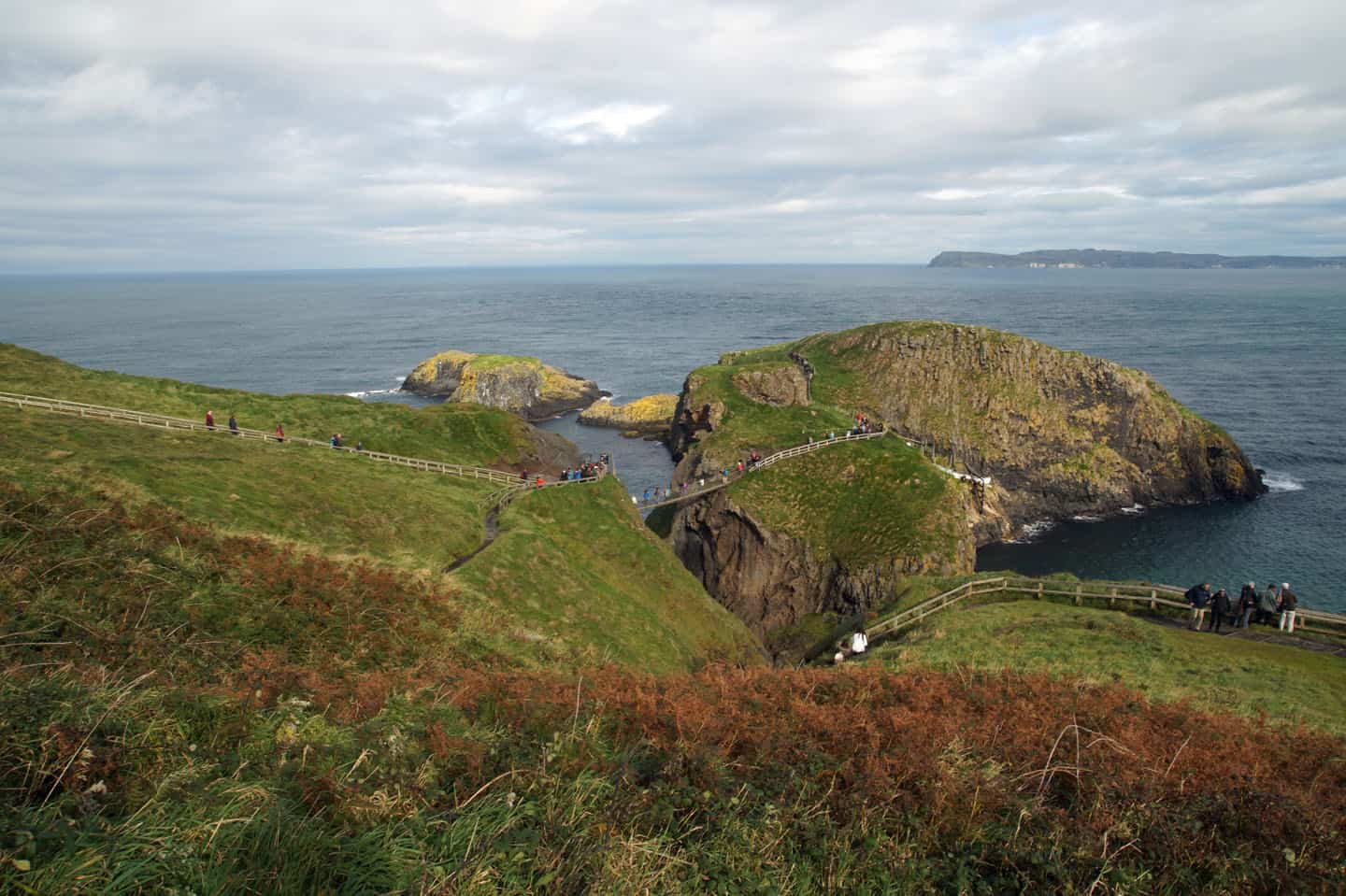 Carrick-a-Rede rope bridge noord ierland