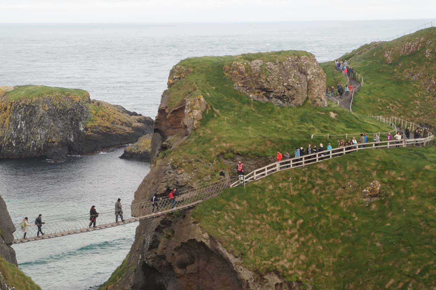 Carrick-a-Rede rope bridge noord ierland