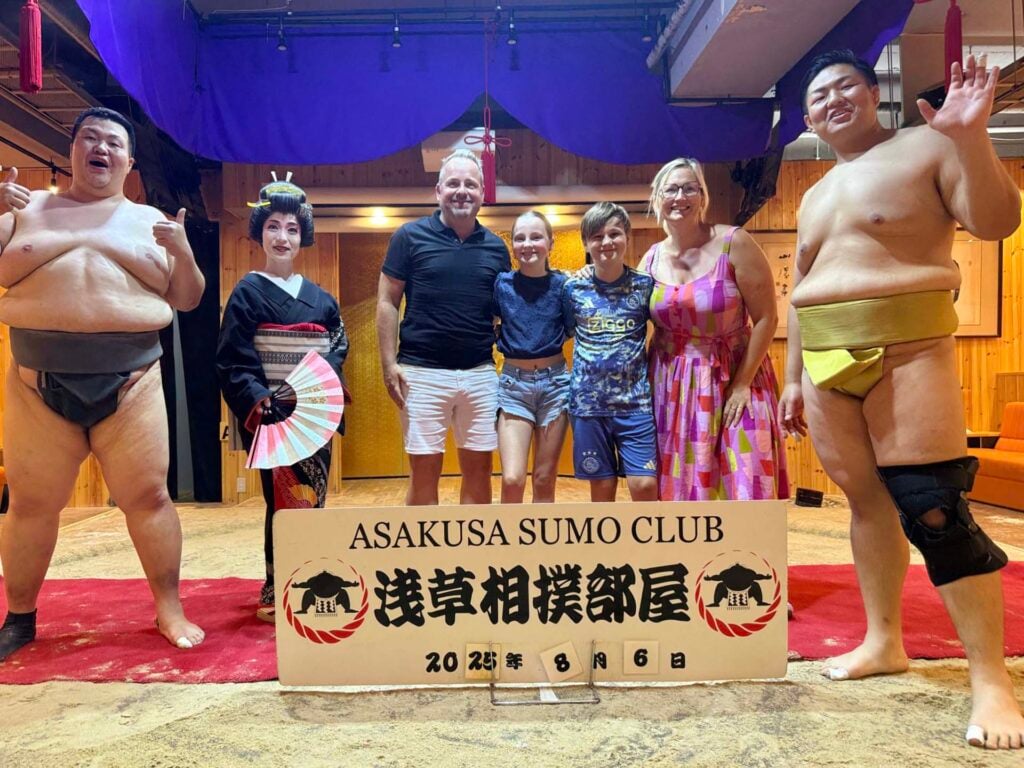 sumo worstelen in tokio