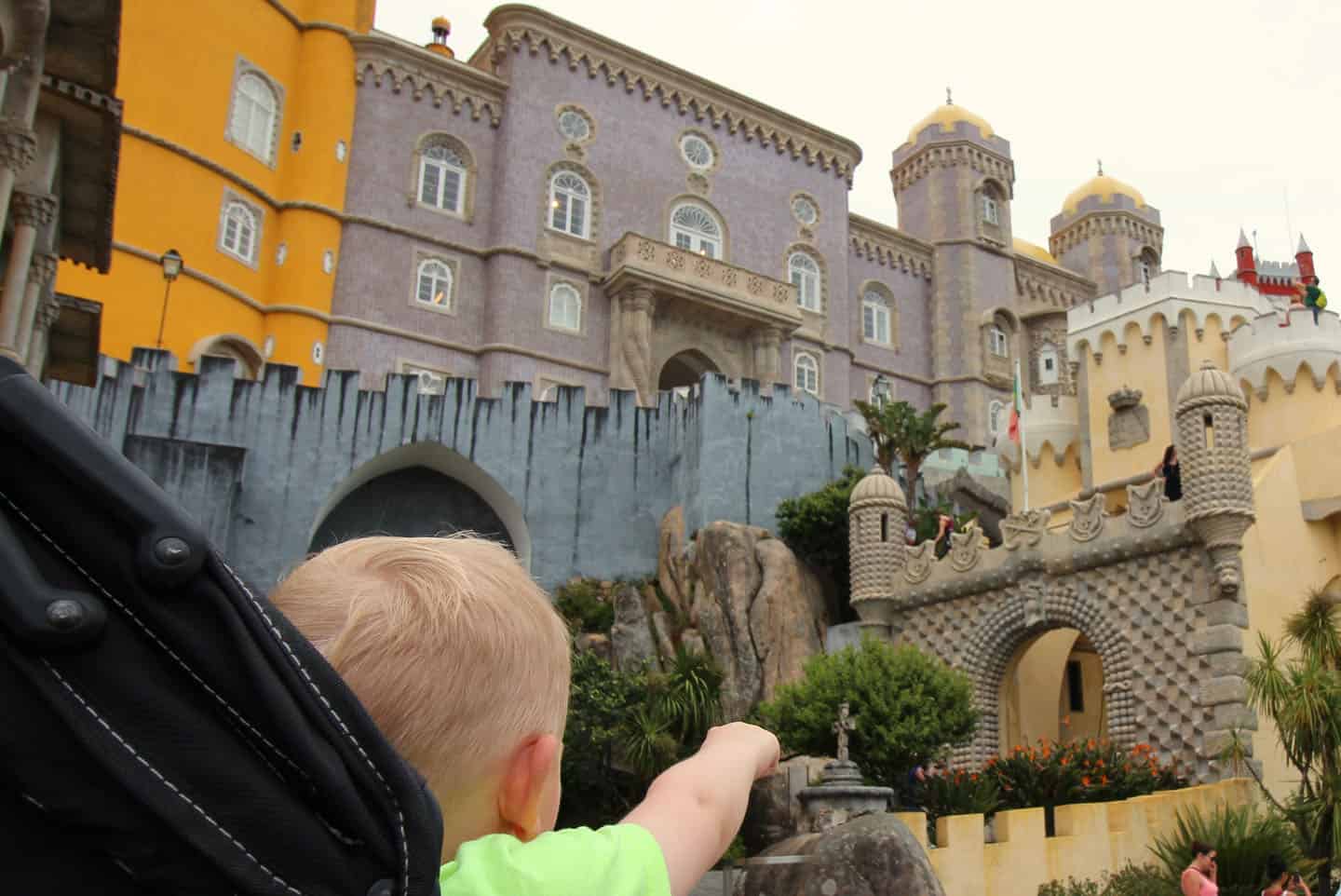 Palacio da Pena met kinderen