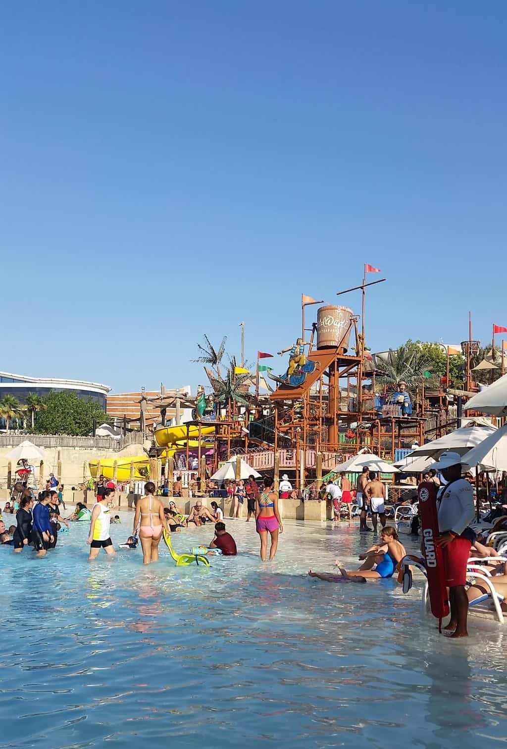 dubai met kinderen waterpark