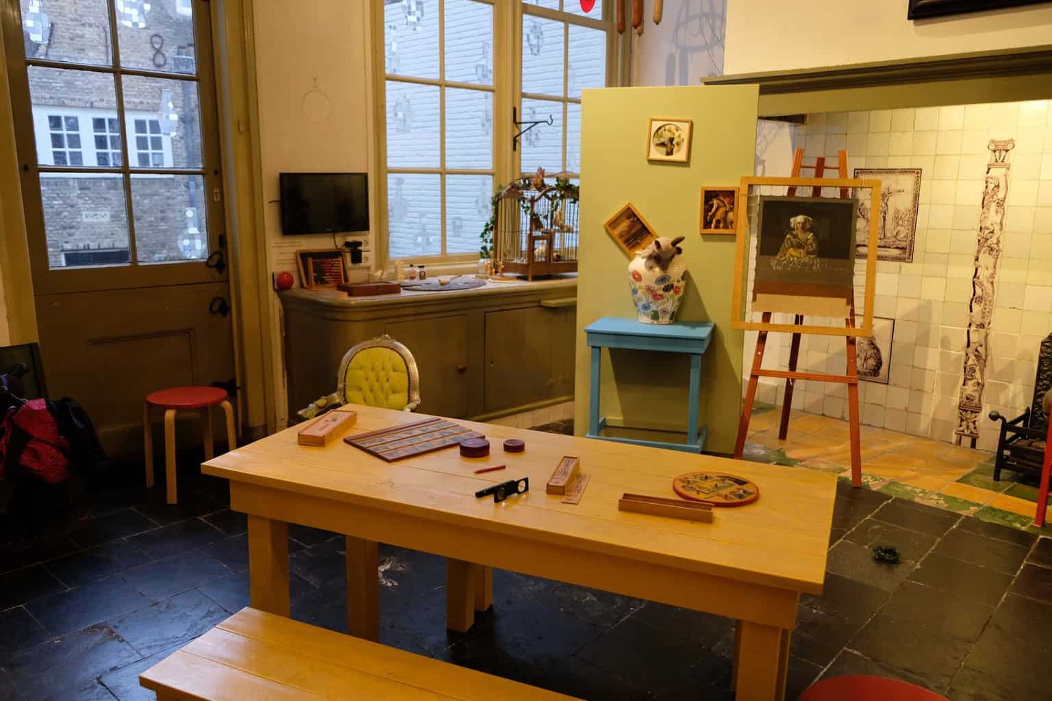 Gouda Museum met kindermueum en martelwerktuigenkelder